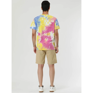 Camisetas Tie Dye de Algodón 100% para Hombre, Unisex, Transpirables, con Logotipo Personalizado, Diseño Clásico Vintage, Nuevos Diseños de Moda, Venta Caliente - Product Image 3