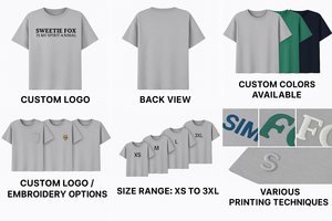 Camiseta bordada de algodón 100% para hombre y mujer, camiseta Unisex lisa con logotipo de parche personalizado, camiseta de gran tamaño transpirable a la moda - Product Image 6