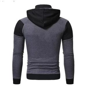 Survêtement à capuche en coton 100 avec logo personnalisé de haute qualité pour hommes et survêtement d'hiver brodé unisexe - Product Image 5
