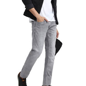 Precio bajo Hombres Pantalones vaqueros con estilo Hombre Streetwear Ajuste Casual Jeans rectos Venta al por mayor Moda Transpirable Hombres Jeans - Product Image 6