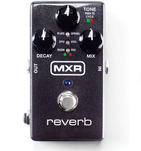 Pédale d'effets de guitare JIM DUNLOP MXR M300 Reverb, neuve, en fer + ABS - Product Image 5