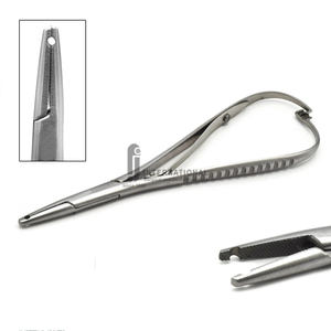 Vente en gros d'usine F.J.INTERNATIONAL Porte-aiguilles en acier inoxydable Mathieu Modèle FJI-6219 Ensemble d'instruments manuels de haute qualité - Product Image 3