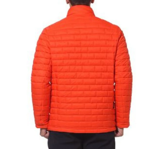 Men's Windproof Waterproof Winter <b>Jacket</b> <b>Quilted</b> Padding Breathable Knitted Fabric Plus Size Zipper Fashionable Outerwear - Product Image 3