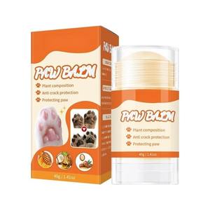 Bálsamo de pata de mascota orgánico natural para perros y gatos, crema hidratante curativa, protege las almohadillas de las grietas, la sequedad y el clima extremo - Product Image 1