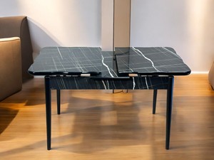 Table de cuisine moderne de conception turque de haute qualité avec 4-6 chaises directement de l'usine d'origine turque - Product Image 2