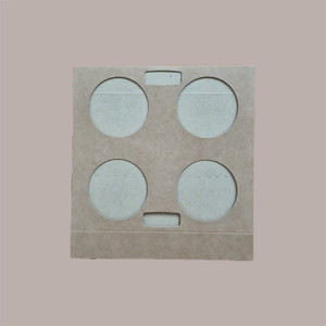 ถ้วยกระดาษ4รูสำหรับอุปกรณ์เครื่องดื่มที่มีผู้ถือกาแฟคาปูชิโน่แบบอเมริกันจำนวน100 - Product Image 1