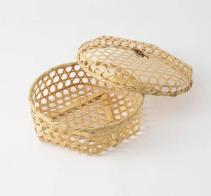 Handmade Eco-Friendly Natural Bamboo Woven <b>Boxes</b> Viet Fargimex Brand for Wholesale Gift Packaging and Sustainable <b>Storage</b> - Product Image 1