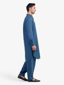 Salwar Kameez élégant pour hommes pakistanais, tenue traditionnelle musulmane de qualité supérieure pour l'Aïd, les mariages, les fêtes et le port quotidien - Product Image 5