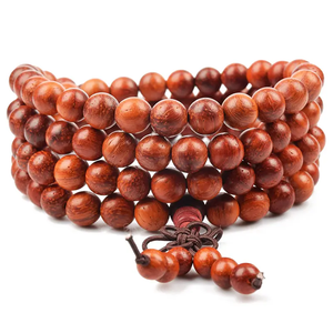 Mango madera Mala indio artesanía de madera joyería para mujeres y niñas para tamaño personalizado precio barato joyería collares - Product Image 4