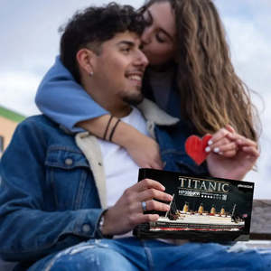 3D <b>Titanic</b> <b>Model</b> Building Tool <b>Kit</b> Metal Puzzle Boat - Product Image 3