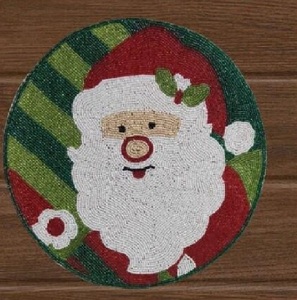 แผ่นรองจานลูกปัดทันสมัย แผ่นรองโต๊ะอาหารสุดหรู แผ่นรองแก้วลูกปัด มีจำหน่ายในราคาที่แข่งขันได้ - Product Image 2