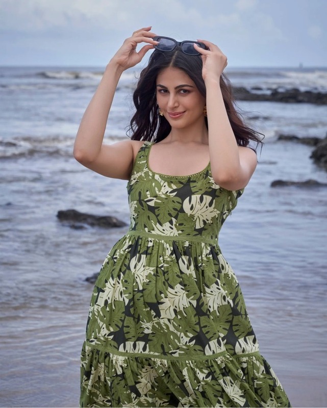 Indian Hand Block Cotton Long Dress