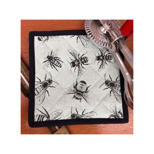 Value Buy 100% algodón bordado sostenible acolchado resistente al calor OEM ODM cocina agarre almohadilla asequible logotipo personalizado soporte para ollas - Product Image 5