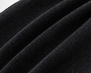 กางเกงยีนส์เดนิมสีดำฟอกสไตล์วินเทจทรงตรงสำหรับผู้ชายแฟชั่นใหม่สไตล์ไฮสตรีทแบบสั่งทำพิเศษ - Product Image 4