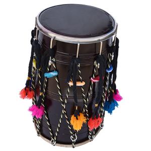 Tambours Dholki en bois faits à la main tambours Dholki en bois fabriqués à la main peau de mouton indien gros Instrument de musique mariage traditionnel - Product Image 2