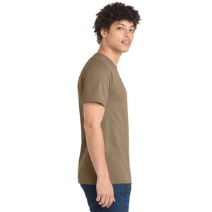 Camiseta Básica de Cuello Redondo para Hombre, Manga Corta, Lisa, sin Estampado, para Promoción, Impresión Personalizada, Venta al Por Mayor de Fábrica - Product Image 5
