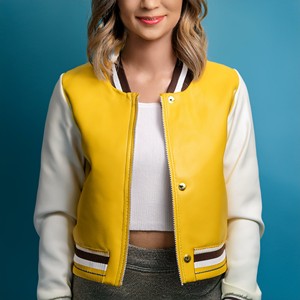 Venta caliente Chaqueta Varsity de lona de invierno para hombre Slim Fit Letter Pattern Front Logo - Product Image 1