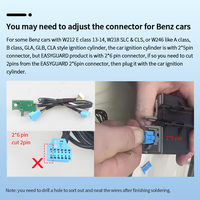 EASYGUARD Llave Inteligente con Entrada sin Llave y Arranque Remoto PKE Entrada Pasiva sin Llave para autos FBS4 2014+ con arranque por llave