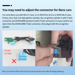 EASYGUARD Clé intelligente, entrée sans clé avec démarrage à distance, entrée passive sans clé PKE pour voitures FBS4 2014+ avec démarrage par clé. - Product Image 6