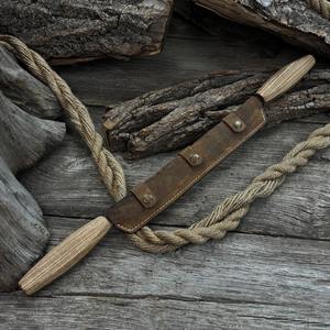 Straight Drawknife Sharp Carbon Steel Blade, Ash Wood Handle, Leather Sheath <b>Draw</b> <b>knife</b> for Woodworking - Product Image 5