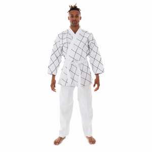 Uniforme profesional de artes marciales Karate BJJ GIS Brazilian Jiu Jitsu Gi trajes 100% algodón perla tejido peso ligero Kimono OEM - Product Image 1
