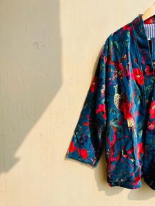 เสื้อคลุมกำมะหยี่ผ้าฝ้ายพิมพ์ลายป่าทำด้วยมือชุดคลุมและชุดคลุมสำหรับฤดูหนาวให้ความอบอุ่นเหมาะสำหรับเป็นของขวัญคริสต์มาส - Product Image 3