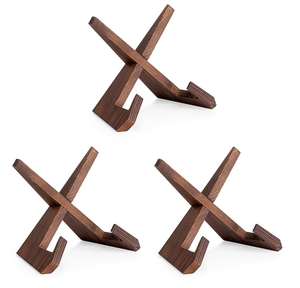 Soporte de placa Soporte de exhibición de placa de madera Piezas de centro Conner decorativas multiusos Proveedor al por mayor - Product Image 6