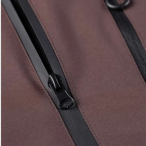 แจ็กเก็ตมีซิปรูดเต็มสำหรับผู้ชายแจ็คเก็ตมีฮู้ดกันน้ำสไตล์ออกแบบได้ตามต้องการสำหรับทำกิจกรรมกลางแจ้งเดินป่าปีนเขา - Product Image 6