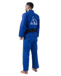 Kimonos y Pantalones de Jiu-Jitsu Brasileño 100% Algodón Orgánico, Personalizados para Niños y Adultos, Blancos, Tallas A0-A6, OEM, Ropa de Artes Marciales de Judo - Product Image 2