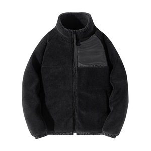 Wholesale Custom Logo Heavyweight Tactical <b>Sherpa</b> Fleece <b>Jacket</b> Thick Warm Winter Outdoor Work Zip up Outdoor <b>Jackets</b> for <b>Men</b> - Product Image 2