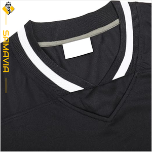 Camiseta de Fútbol Americano, Uniforme Personalizado de Equipo, Diseño Corto Estampado, Listo para el Verano, Tela de Poliéster de Secado Rápido y Transpirable - Product Image 3