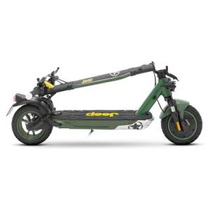 Trottinette électrique JAD Advanced Safety (36V 400W ; roue de 10 pouces) noire et verte JE MO 240003 avec GPS intelligent et localisateur - Product Image 2