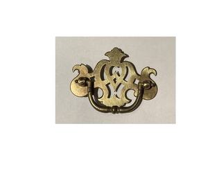 Poignée en laiton ornée pour meuble à tiroirs Restauration de style antique Look vintage Pull pour projets domestiques - Product Image 1