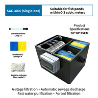 Filtre à tambour à lavage automatique en acier inoxydable 304 pour bassin à koïs, aquarium, traitement de l'eau, système de filtration