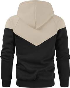 Sweat à capuche vierge personnalisé pour hommes avec poche plate en coton épais sweats unisexes vêtements logo personnalisé surdimensionné épais sweats à capuche pour hommes - Product Image 3