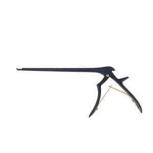 Kerrison 90/110 degrés vétérinaire orthopédie Rongeur Instrument 230mm de long en acier inoxydable Source d'alimentation manuelle couleur noire - Product Image 1