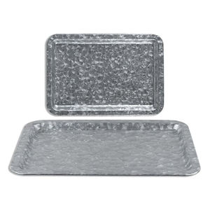 Bandejas Apilables y Encajables Galvanizadas para Servir, Ideales para Restaurantes Pequeños y Cocinas Domésticas, Almacenamiento Eficiente, Exportador al por Mayor - Product Image 1