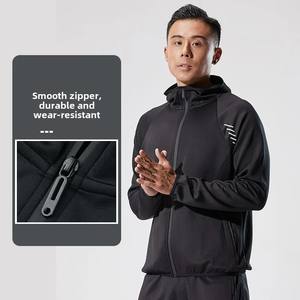 Chaqueta Deportiva Unisex de Secado Rápido con Capucha, Informal, para Fitness, Correr, Deportes al Aire Libre, Otoño, Invierno, Entrenamiento - Product Image 5