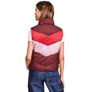 Gilet chaud pour femmes respirant matelassé vêtements d'hiver doux au toucher coque extérieure coupe confortable Gilet matelassé pour femmes - Product Image 5