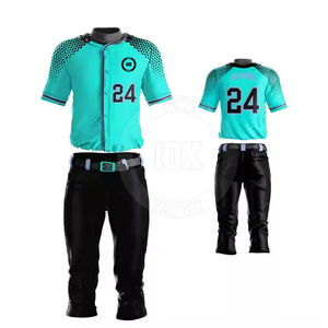 Uniforme de maillot de baseball d'approvisionnement direct d'usine Meilleur prix Uniforme de baseball pour l'équipe Prix de vente entier - Product Image 1