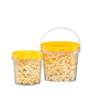 ถังพลาสติกใส1แกลลอนดีไซน์ถังใสพร้อมที่จับ - Product Image 1