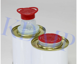 Boîte de conserve ronde de 0,5 L pour additifs de peinture à base d'eau pour produits chimiques industriels Emballage en métal de haute qualité étanche Durable - Product Image 5