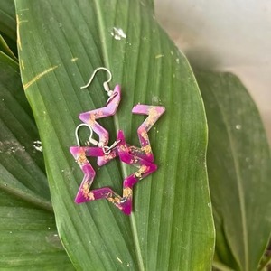 Boucles d'oreilles en résine de haute qualité, très vendues, avec perle MOP, cadeau pour filles et femmes, artisanat Javed - Product Image 3