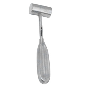 Maillet en os avec tête de 8 oz Instruments médicaux chirurgicaux orthopédiques durables en acier inoxydable Chirurgie osseuse Procédures de réparation des fractures - Product Image 1