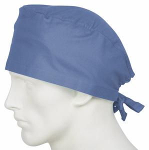 Color sólido moderno Tie Back Scrub Cap Cierre ajustable Enfermera Doctor Cirujano Headwear Sala DE OPERACIONES Hair Cover Hat Scrub Caps - Product Image 6