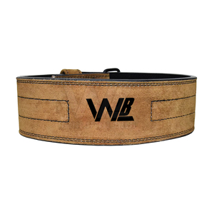Ceinture de musculation sur mesure à double crochets, robuste, en cuir de vachette antidérapant et écologique, qualité professionnelle, meilleure vente 2025 - Product Image 3