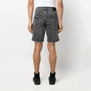 Pantalones cortos de mezclilla de estilo clásico para hombre, ropa de calle vintage, ajuste cómodo, fabricante de pantalones cortos de mezclilla al por mayor OEM - Product Image 4