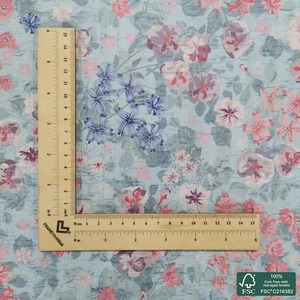 Tela de Corcho Blanca con Estampado de Flores, Diseños Personalizables Premium, Tela de Popelina de Algodón Liberty para Vestidos - Product Image 6