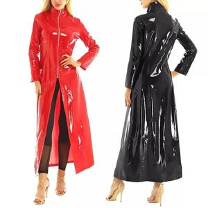 Gorgeous PVC Leather Fetish Wear Disfraces de encaje sexy en conjuntos de dos piezas con encaje decorativo y estilo exótico - Product Image 5