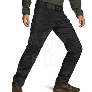 Pantalones de trabajo ligeros de alta visibilidad para hombre Pantalones casuales de seguridad reflectantes transpirables con bolsillos - Product Image 3